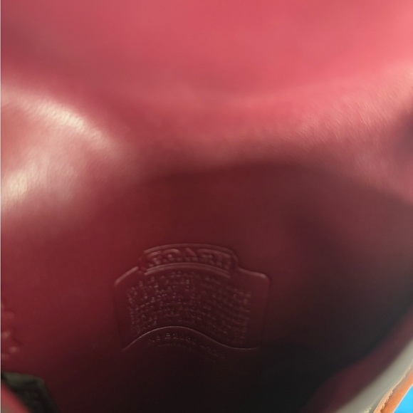 Coach Brown Crossbody Bag with Signature Pattern - Picture 7 of 10